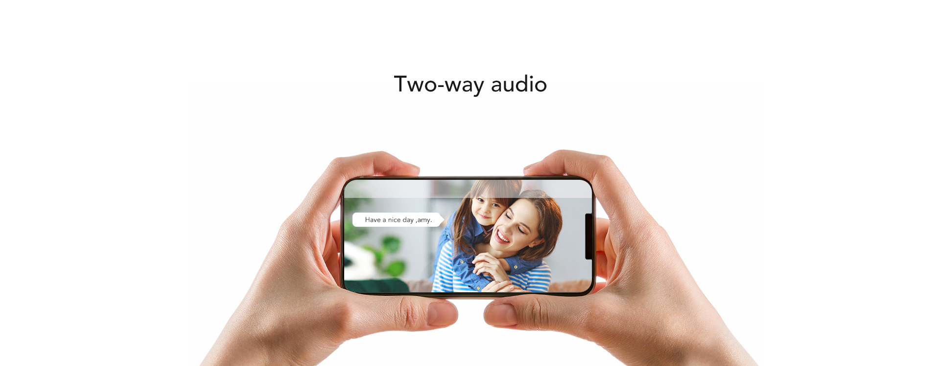 Two-way audio